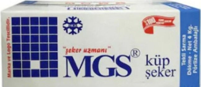 Mgs Küp Şeker İkili Sargılı 750 gr X 15 Adet 