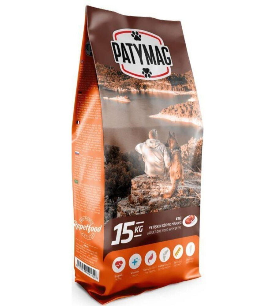 Pattymag Kuzu Etli Köpek Maması 15 kg X 1 Adet