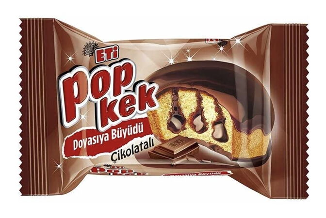 Eti Popkek Kakaolu 60 gr X 24 Adet