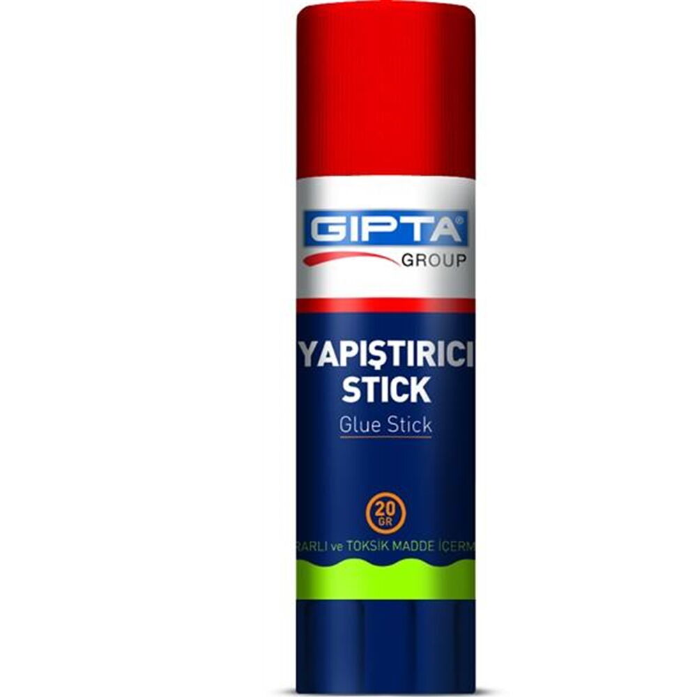 Gıpta Stick Yapıştırıcı 20 gr Beyaz X 12 Adet