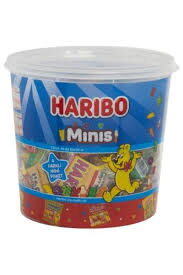 Haribo Kova Mini Jelibon 10 gr 100'lü X 1 Adet