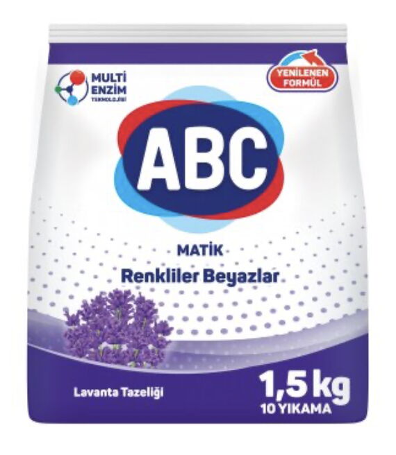 Abc Matik Lavanta Tazeliği 1500 gr X 12 Adet