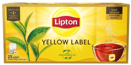 Lipton Yellow Label Bardak Çay 25'li X 1 Adet