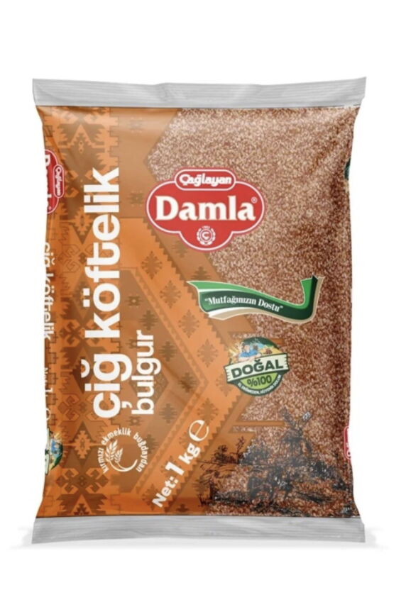 Damla Bulgur Çiğ Köftelik 1 kg X 1 Adet