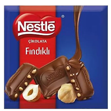 Nestle Kare Fındıklı Tablet Çikolata 60 gr X 6 Adet