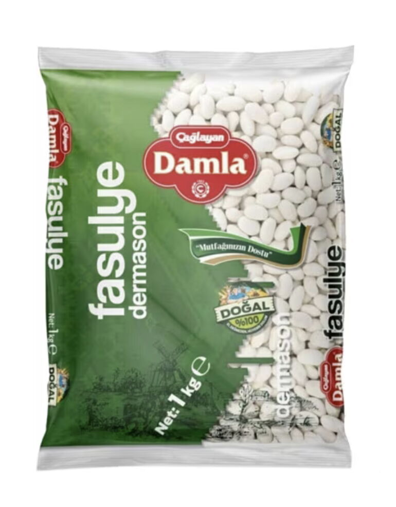 Damla Kuru Fasülye 1 kg X 1 Adet