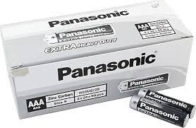 Panasonic Çinko Karbon İnce Kalem Pil (AAA) R03UE/2S X 60 Adet