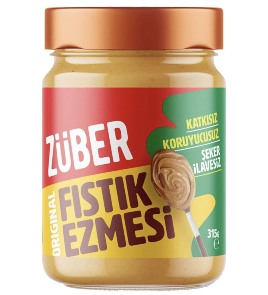 Züber Orıgınal Fıstık Ezmesi 315 gr X 12 Adet