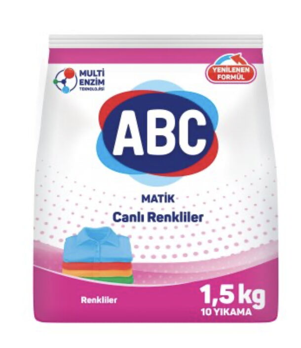 Abc Matik Color 1500 gr X 12 Adet