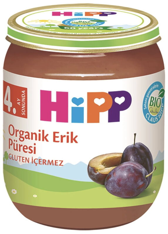 Hipp Organik Erikli 125 gr X 6 Adet