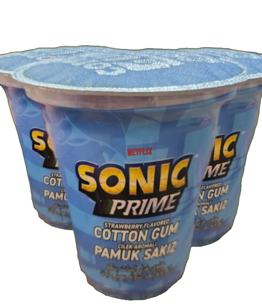 Sonic Sakızlı Pamuk Şeker X 18 Adet