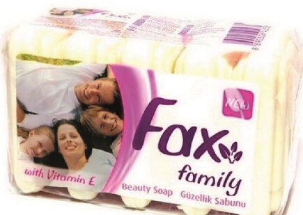 Fax Family Sabun Beyaz 60 gr X 5 Adet