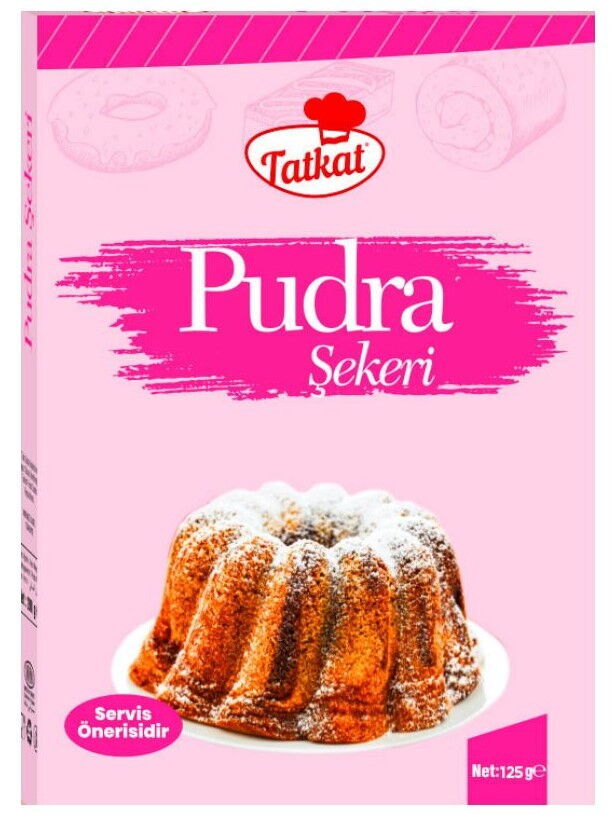 Tatkat Pudra Şekeri 125 gr X 12 Adet 