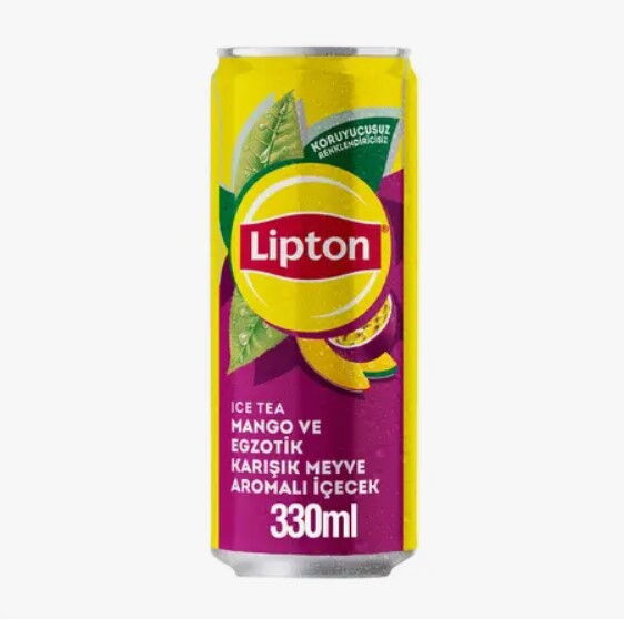 Lipton İce Tea Mango Kutu 330 ml X 24 Adet