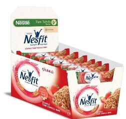 Nestle Nesfit Çilekli Gevrek Bar 23,5 gr X 16 Adet