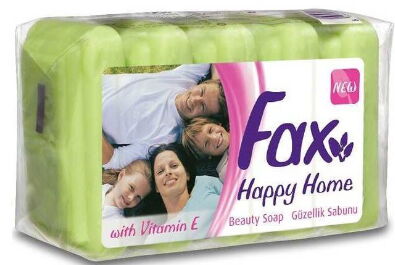 Fax Family Sabun Yeşil 60 gr X 5 Adet