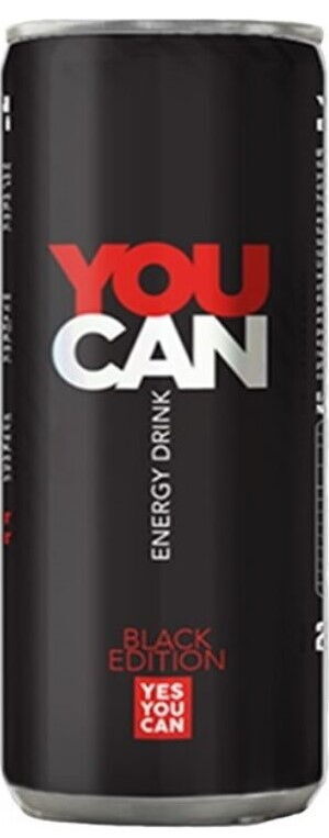 You Can Enerji İçeceği 250 ml X 24 Adet