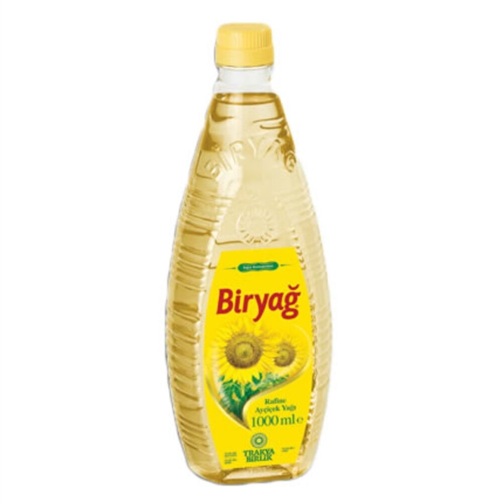 Biryağ Ayçiçek Yağı 1 lt X 20 Adet