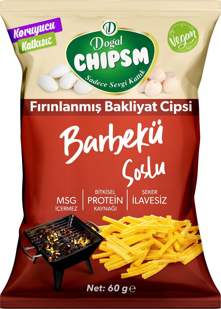 Doğal Chipsm Barbekü Soslu 60 gr X 1 Adet