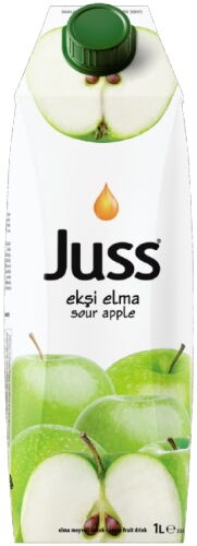 Juss Ekşi Elma Nektar 1 lt X 12 Adet