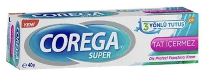 Corega Diş Protezi Tat İçermez Yapıştırıcı Krem 40 gr X 12 Adet