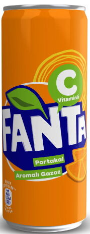 Fanta Kutu 330 ml X 24 Adet