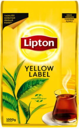 Lipton Yellow Label Çay 1 kg X 9 Adet 