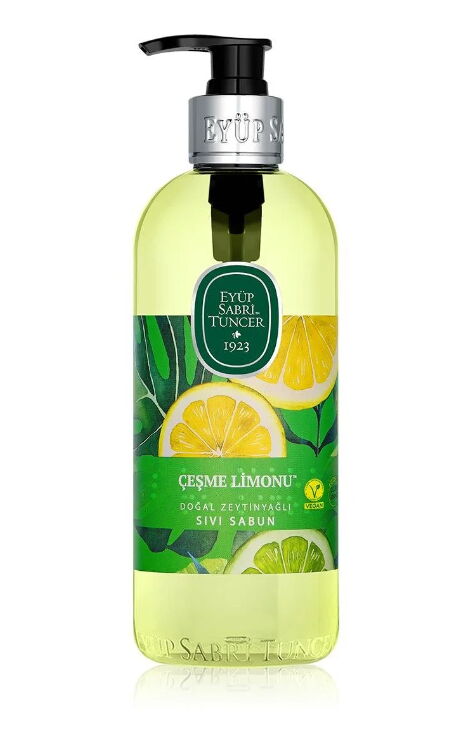 Est Doğal Zeytinyağlı Sıvı Sabun Çeşme Limonu 500 ml X 1 Adet