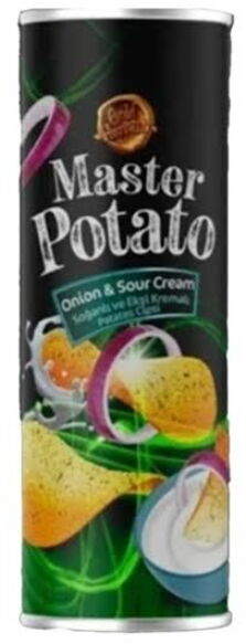 Master Cips Sour Cream & Onion 160 gr X 1 Adet