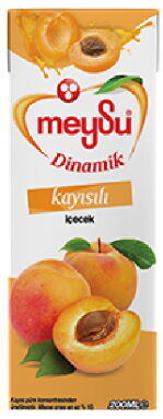 Meysu Dinamik Kayısı Meyveli İçecek 200 ml X 27 Adet