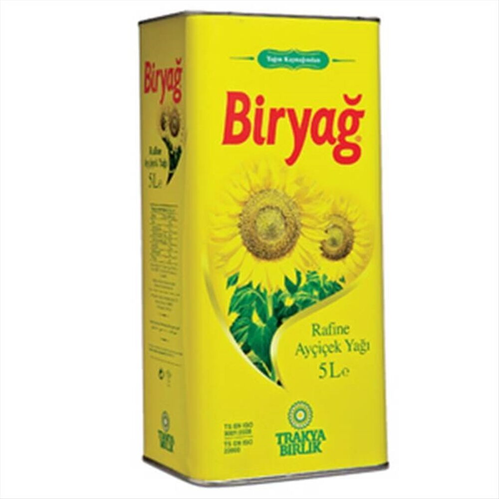 Biryağ Ayçiçek Yağı 5 lt X 4 Adet