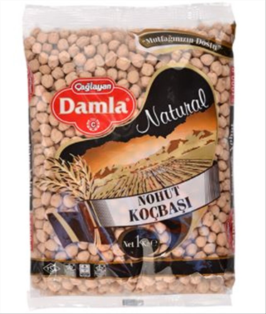 Damla Nohut Koçbaşı 1 kg X 1 Adet