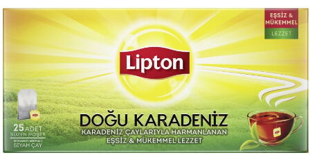 Lipton Bardak Çay Doğu Karadeniz 25'li X 12 Adet 