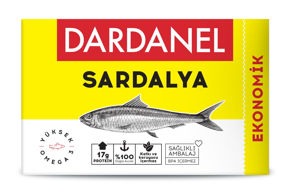 Dardanel Ekonomik Sardalya 8'li 125 gr X 1 Adet