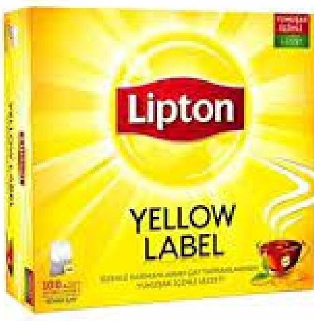 Lipton Yellow Label Bardak Çay 100'lü X 6 Adet 