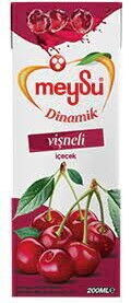 Meysu Dinamik Vişne Meyveli İçecek 200 ml X 27 Adet