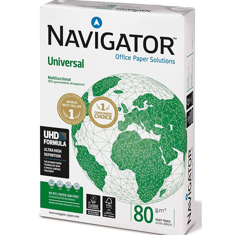 Navigator Fotokopi Kağıdı 500 'lü A4 80 GR X 5 Adet