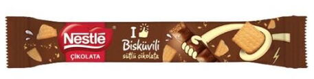 Nestle Classic Bisküvili Stick Çikolata 18 gr X 12 Adet