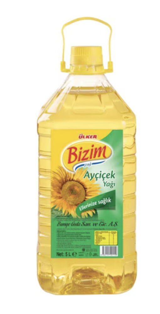 Bizim Ayçiçek Yağı Pet 5 lt X 4 Adet