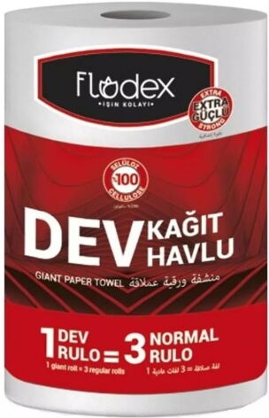 Flodex Kağıt Havlu Mega Dev Tekli X 6 Adet 