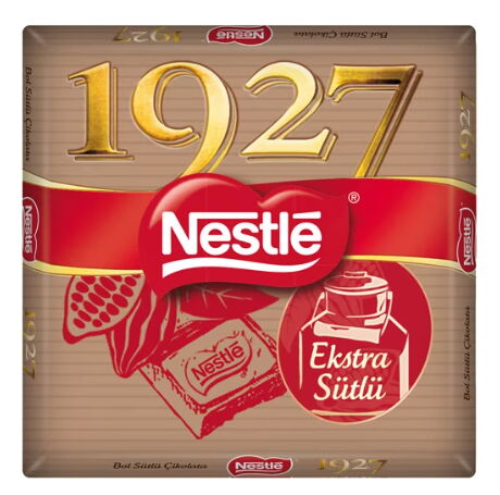 Nestle 1927 Ekstra Sütlü Kare Çikolata 60 gr X 6 Adet