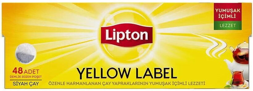 Lipton Yellow Label Demlik Çay 48'li X 16 Adet 