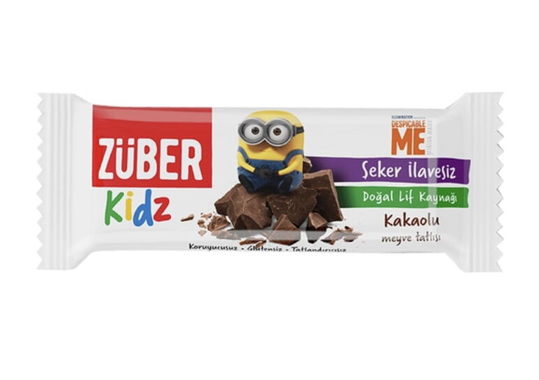 Züber Kidz Kakaolu Meyve Tatlısı 30 gr X 16 Adet