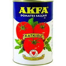 Akfa Domates Salçası 420 gr X 12 Adet