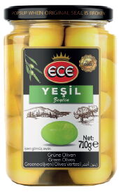 Ece Yeşil Zeytin Kavanoz 720 cc X 12 Adet