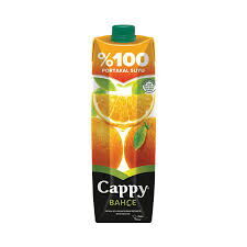 Cappy %100 Portakal Suyu 1 lt X 12 Adet