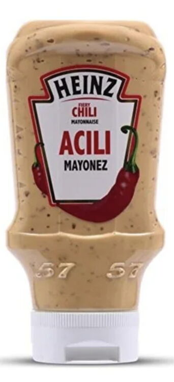 Heinz Acılı Mayonez 405 gr X 12 Adet