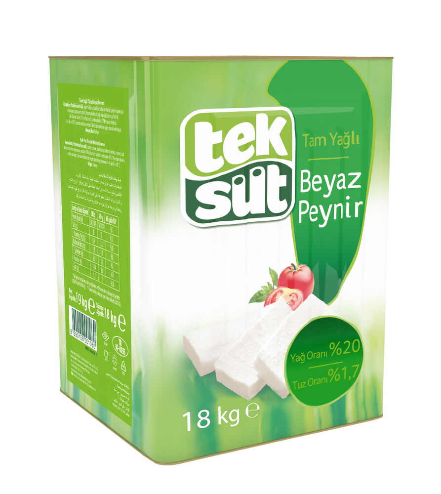 Teksüt Beyaz Peynir Tam Yağlı 18 kg X 1 Adet