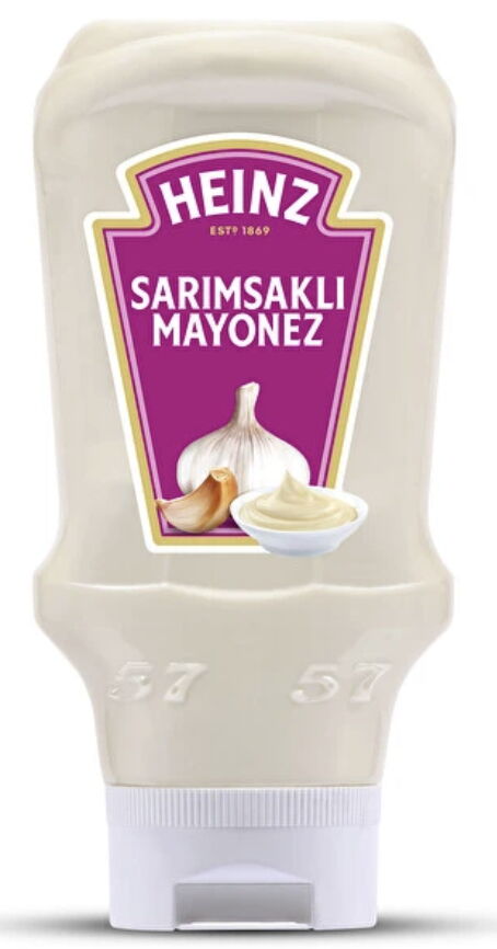 Heinz Sarımsaklı Mayonez 400 gr  X 12 Adet