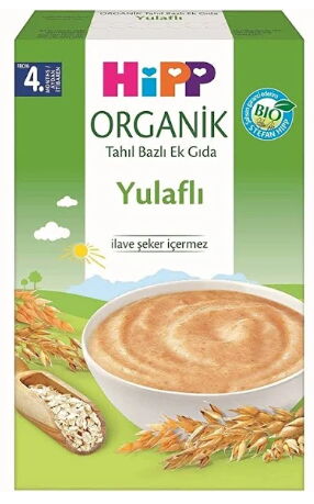 Hipp Organik Yulaflı Tahıl Bazlı Ek Gıda 200 gr X 6 Adet